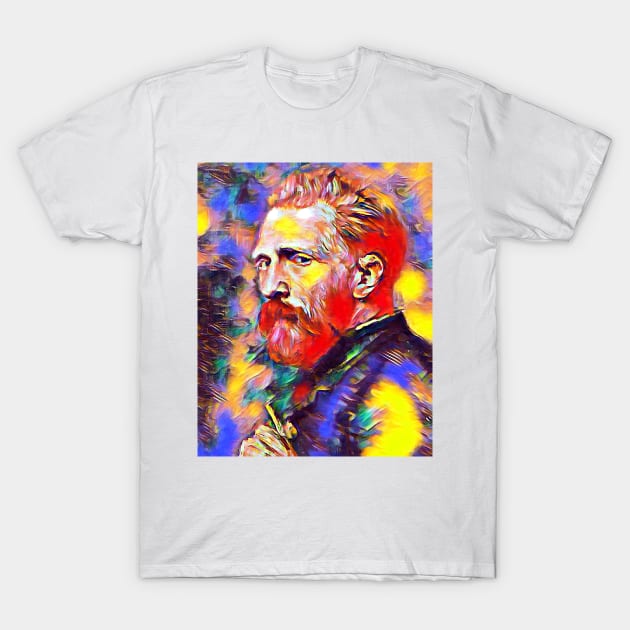 Vincent Van Gogh T-Shirt by Sanzida Design
